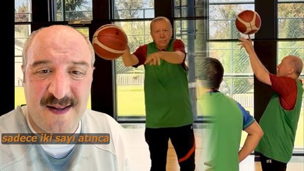 Erdoğan yine parkede: Mustafa Varank'ın komik basketbol anısı