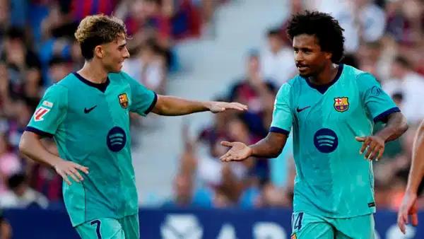 Barcelona'dan Levante Deplasmanında Gol Gösterisi: La Liga'da 5'te 5