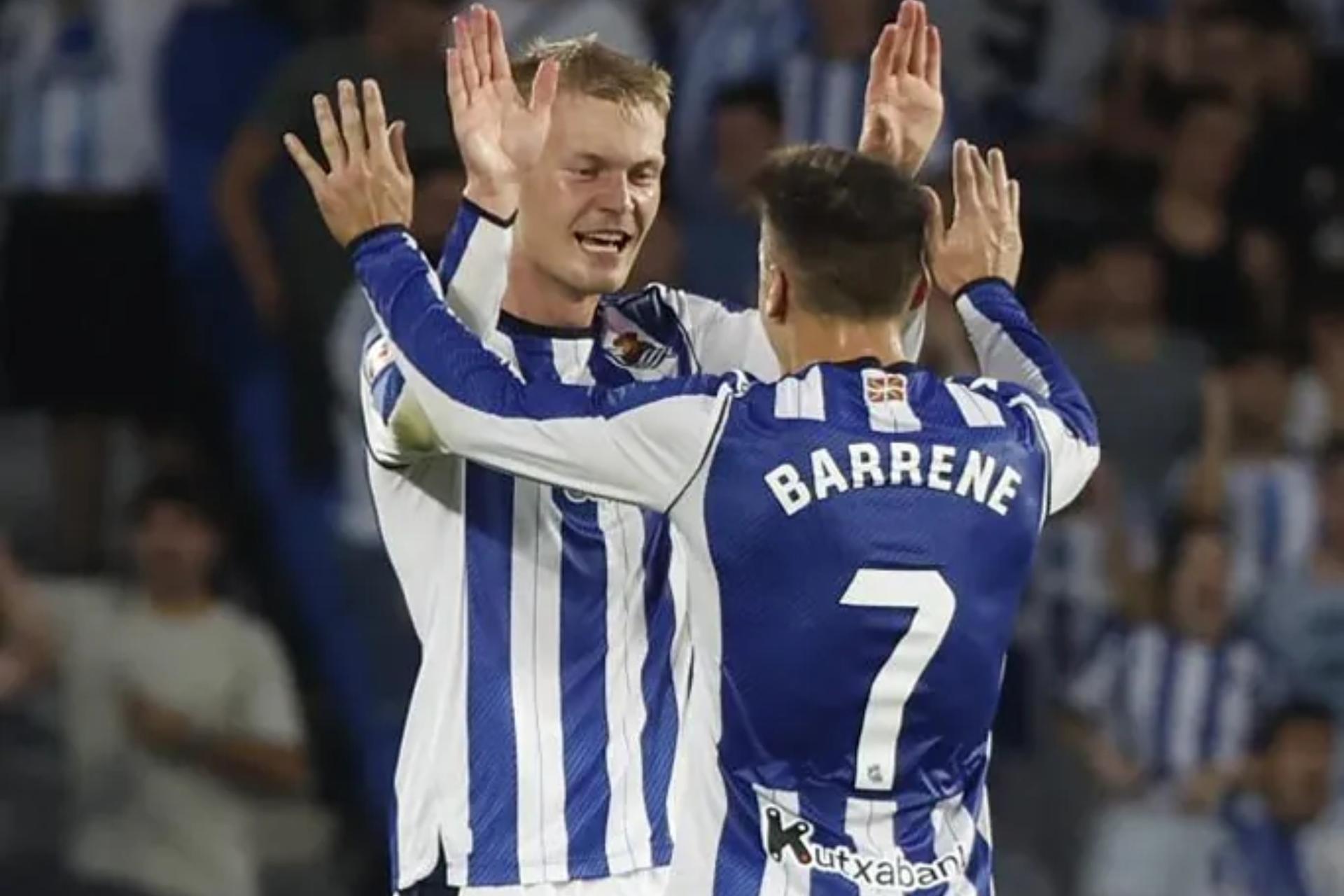 Real Sociedad'da Dinlenen Hücum Üçlüsü Atletico Madrid'e Karşı Sahada