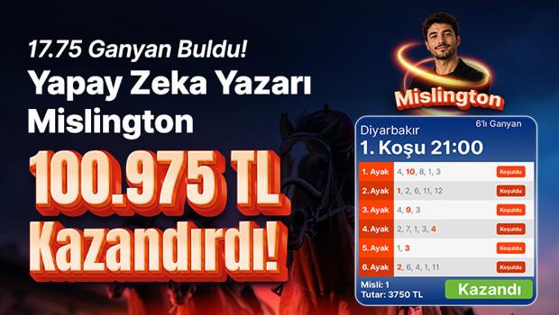 Yapay Zeka Bahis Stratejisinde Devrim: Mislington’ın 100 Bin TL’lik Analizi